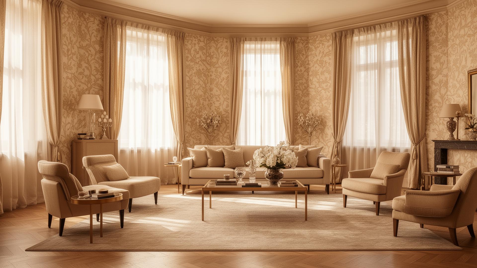 Ambiente decorado com elegância